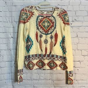 Small long sleeve sweater blouse